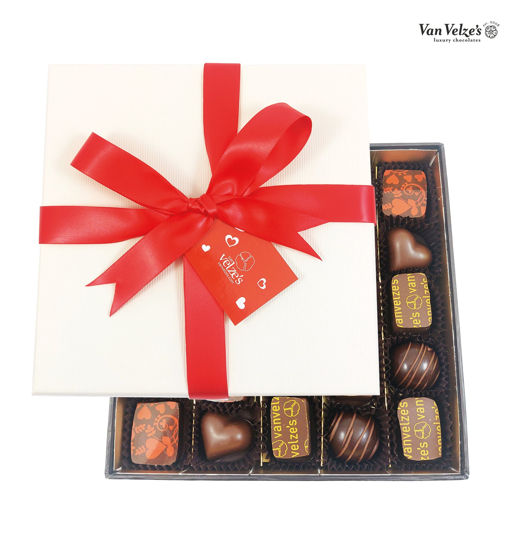 Valentijn Chocolade Geschenkdoos 25