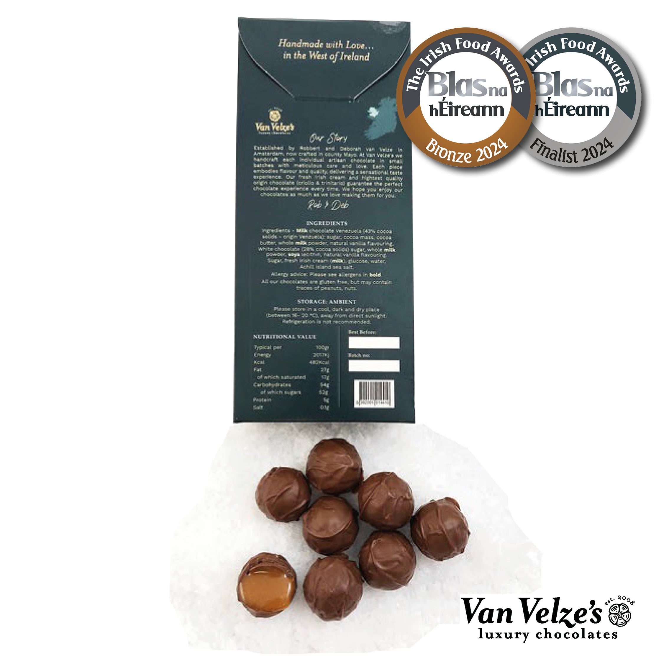 Gezouten Caramel truffeldoos