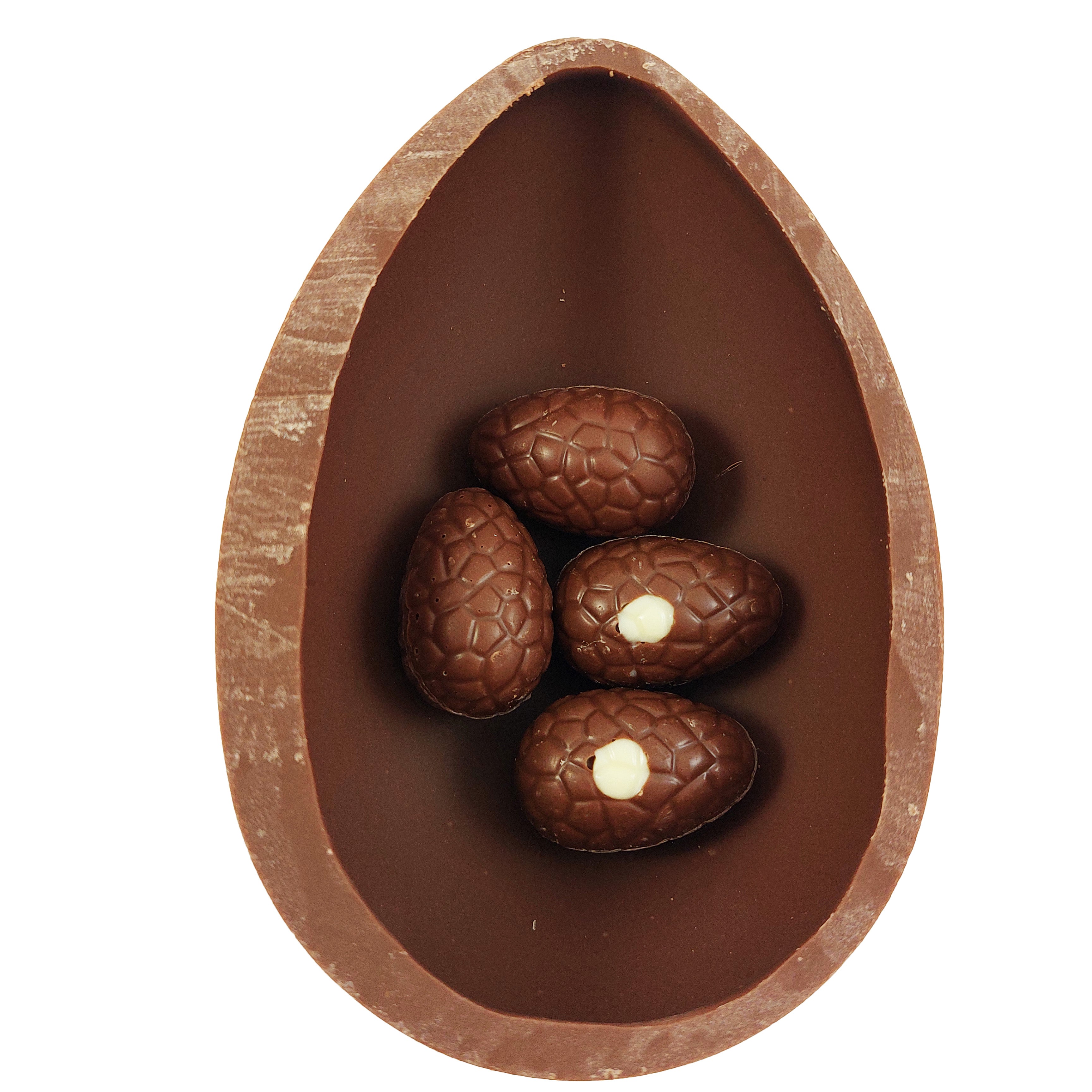 Vrolijk Pasen Chocolade Ei (4x mini eieren)